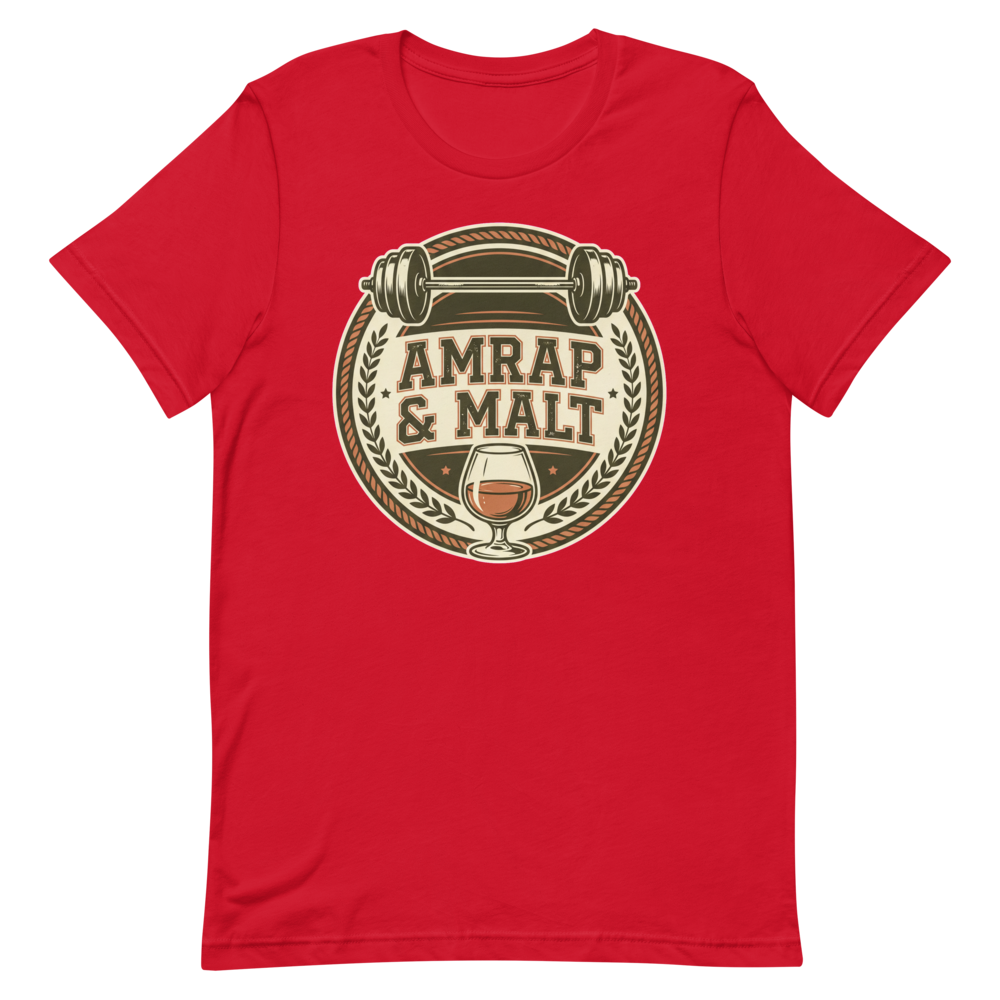 Barbells & Brews — Funny Shirt for Gym Lovers and Whiskey Fans