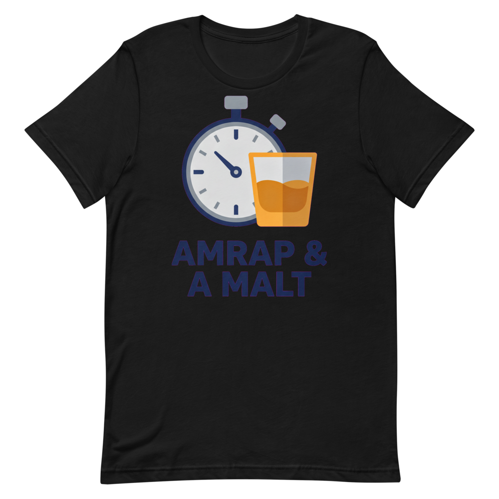 AMRAP & A MALT — For Whiskey-Loving Gym Warriors