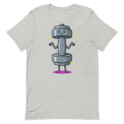 Confused Gains — Humorous Gym Shirt for Fitness Lovers