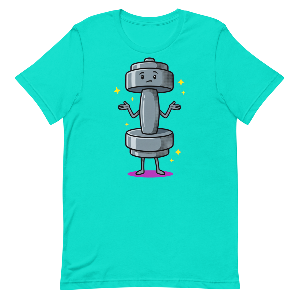 Confused Gains — Humorous Gym Shirt for Fitness Lovers