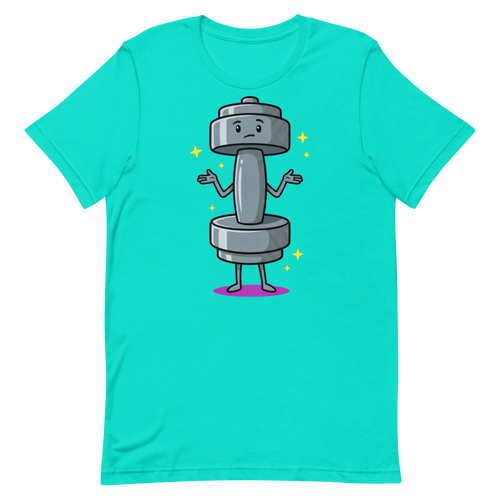 Confused Gains — Humorous Gym Shirt for Fitness Lovers