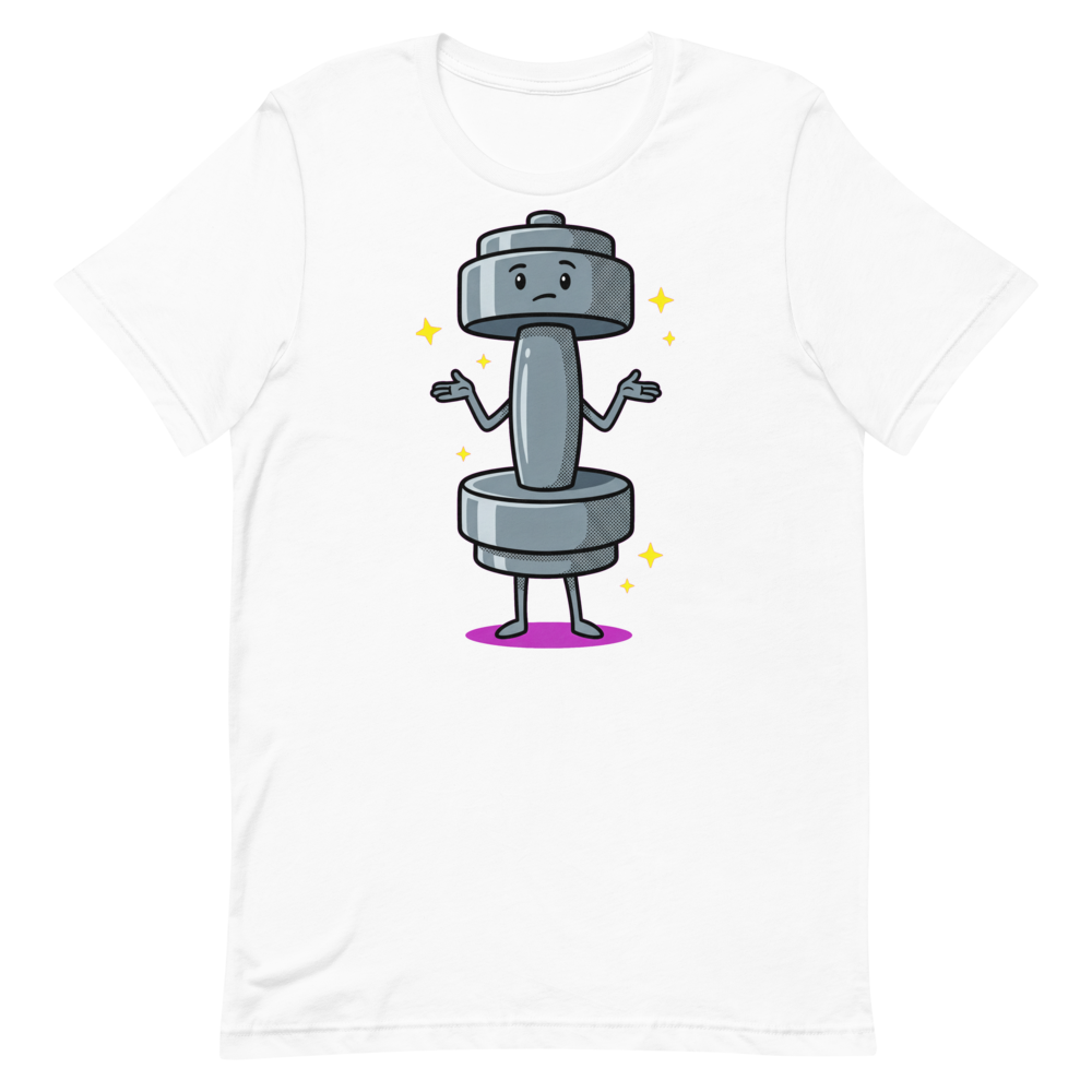 Confused Gains — Humorous Gym Shirt for Fitness Lovers