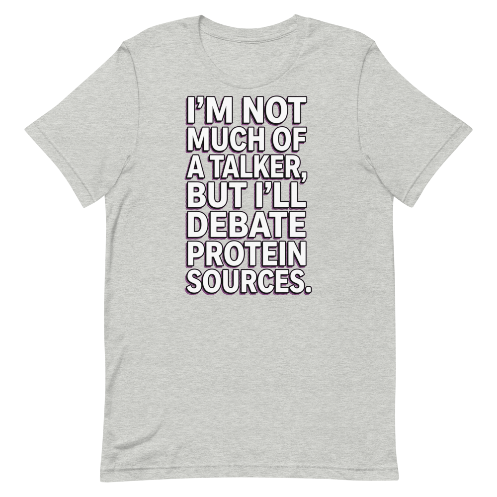 Debate Club MVP — Funny Gym Shirt for Protein Lovers