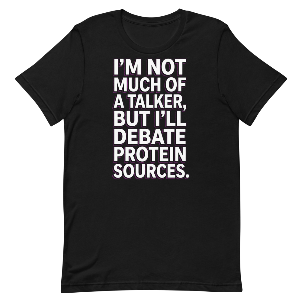 Debate Club MVP — Funny Gym Shirt for Protein Lovers