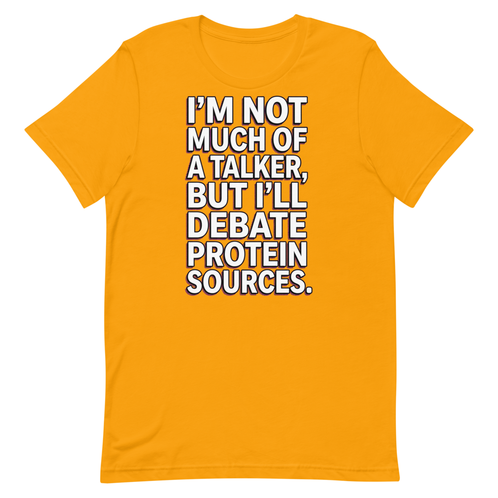 Debate Club MVP — Funny Gym Shirt for Protein Lovers