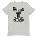 Viking Dad Strength — Funny Gym Shirt for Fathers