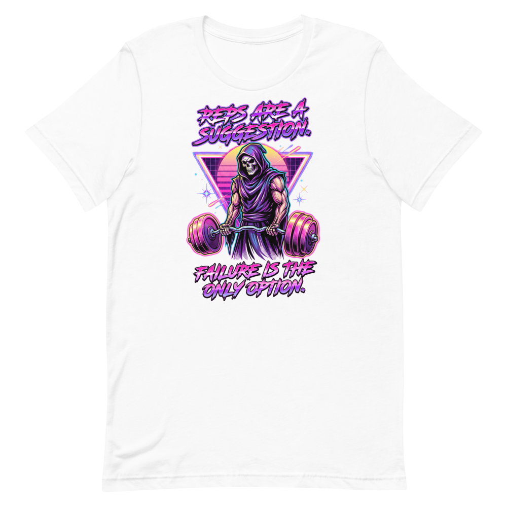Grim Gains — Funny Gym Shirt for Lifters with Attitude
