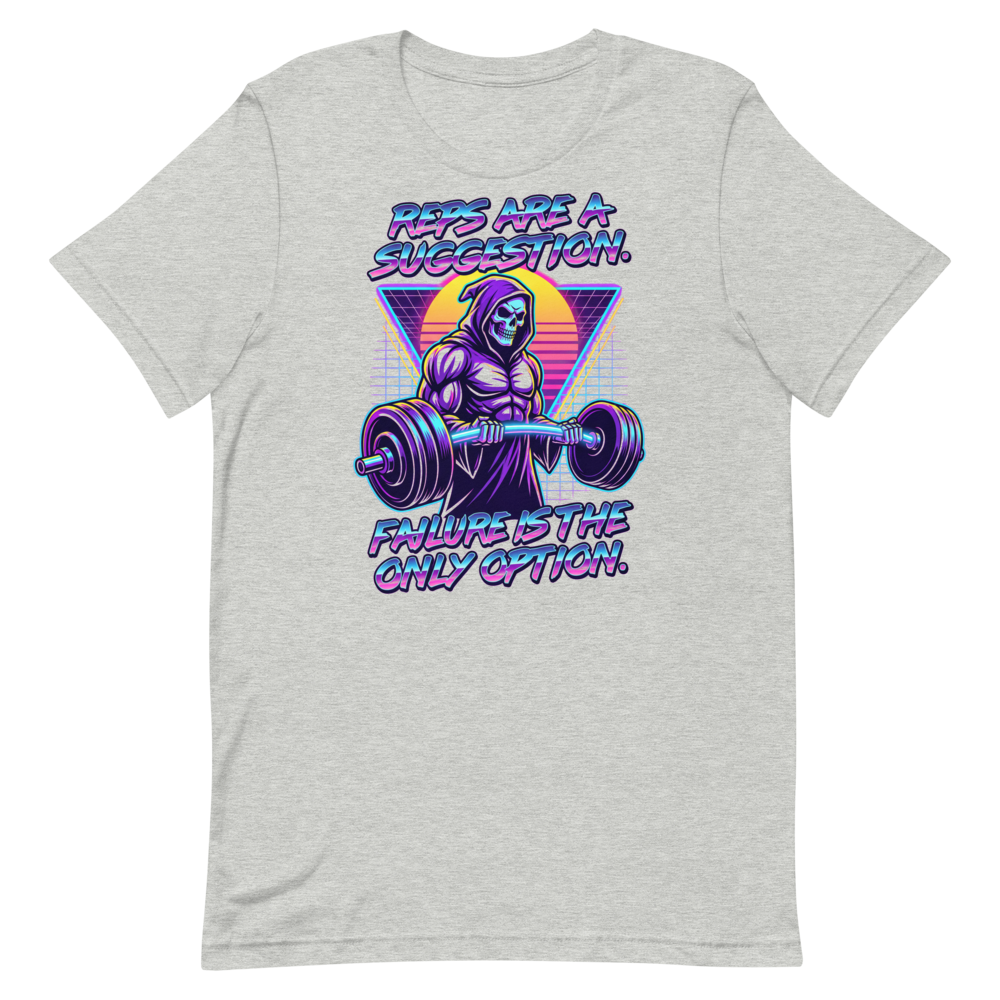 Grim Gains — Funny Gym Shirt for Lifters Who Laugh