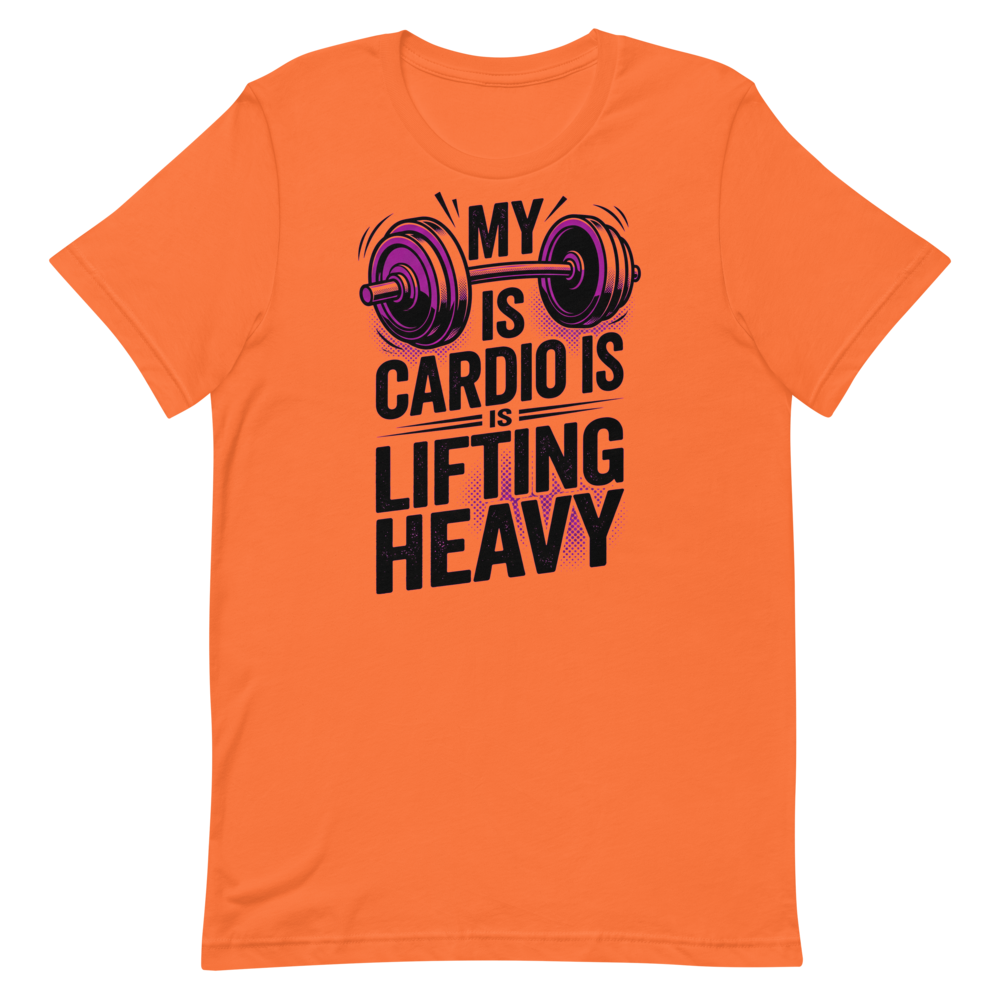 Cardio Kings & Queens — Funny Gym Shirt for Lifters
