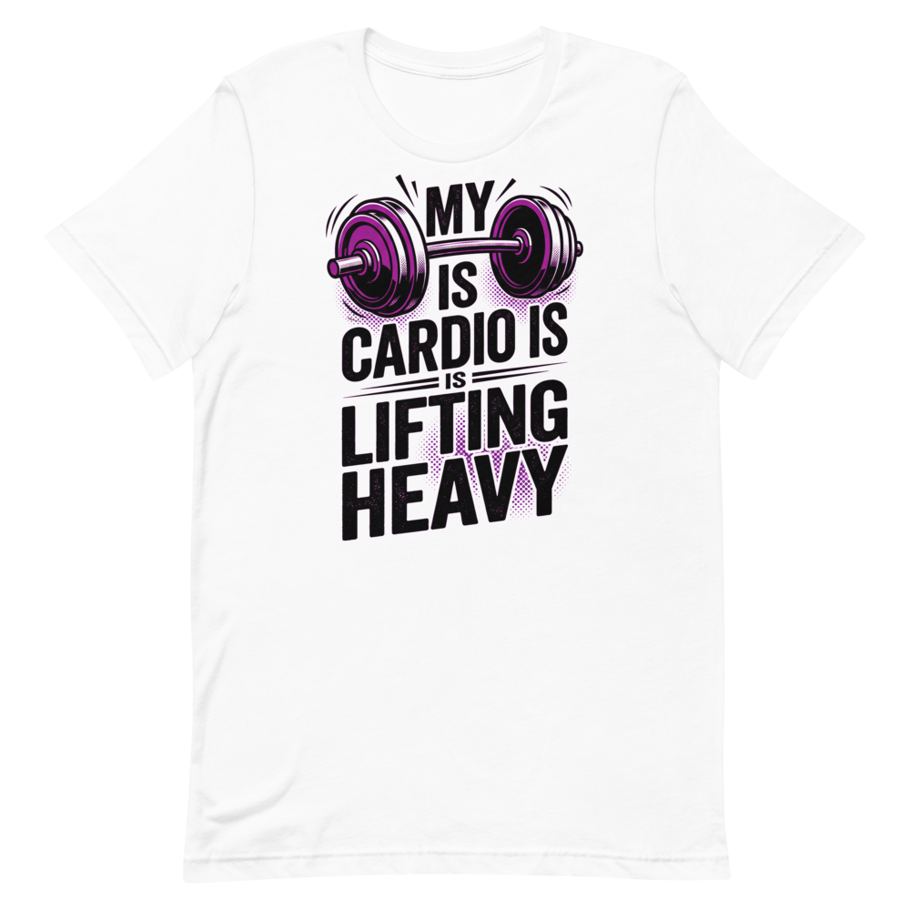 Cardio Kings & Queens — Funny Gym Shirt for Lifters