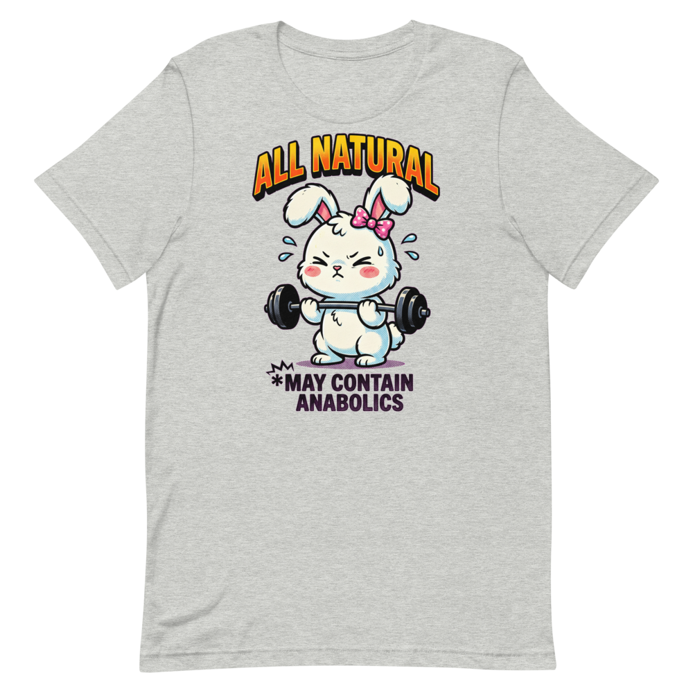 Determined Bunny - Funny Shirt for Gym Lovers