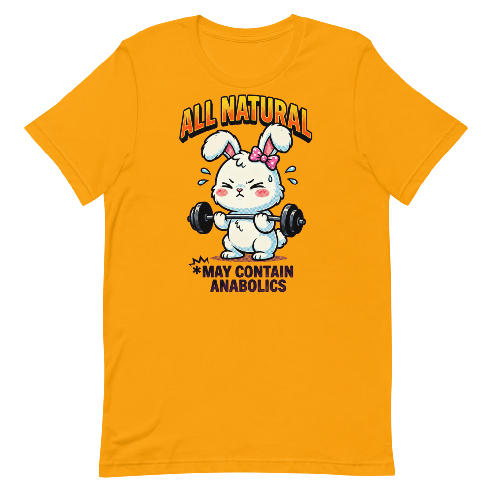 Determined Bunny - Funny Shirt for Gym Lovers