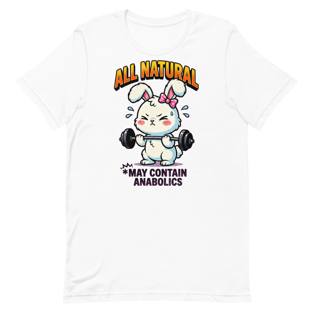Determined Bunny - Funny Shirt for Gym Lovers
