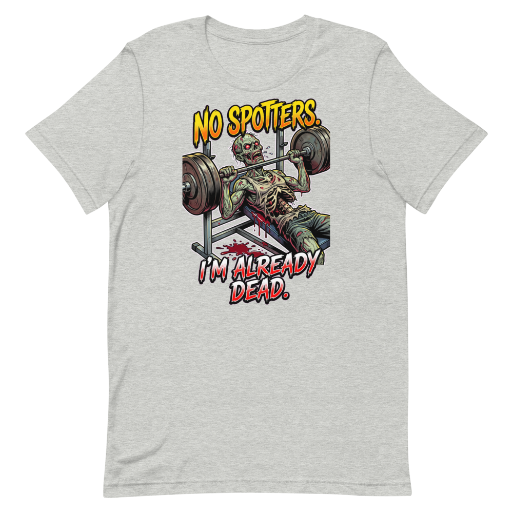 Deadlifting Undead — Funny Zombie Gym Shirt for Lifters