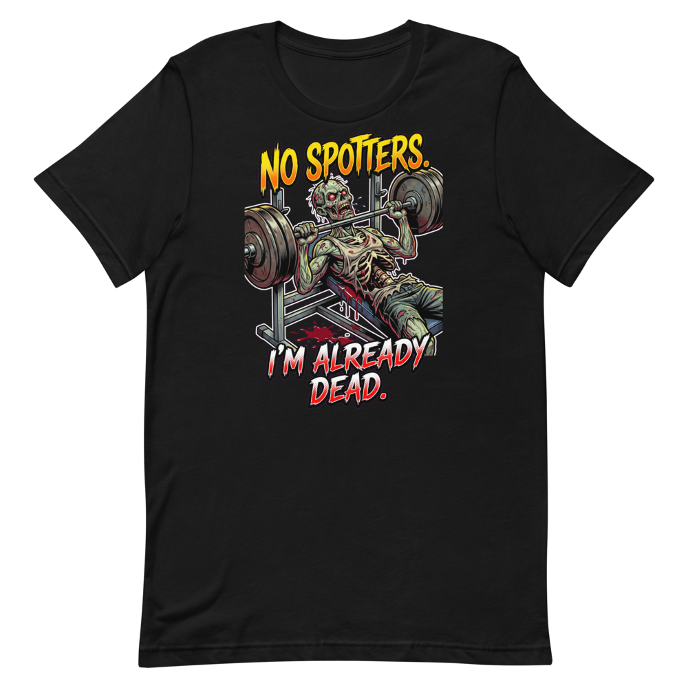 Deadlifting Undead — Funny Zombie Gym Shirt for Lifters