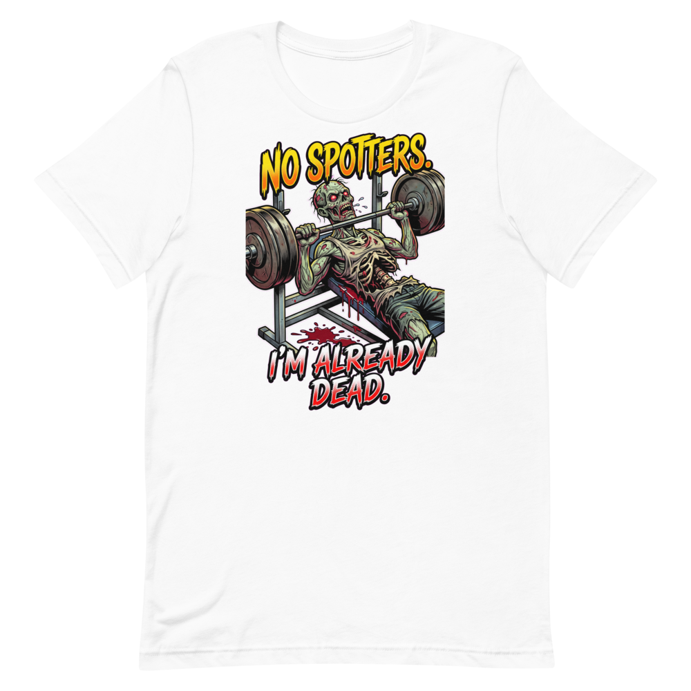 Deadlifting Undead — Funny Zombie Gym Shirt for Lifters