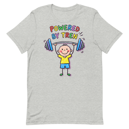 Crayon Powerhouse — Fun Gym Shirt for Lifters Who Laugh