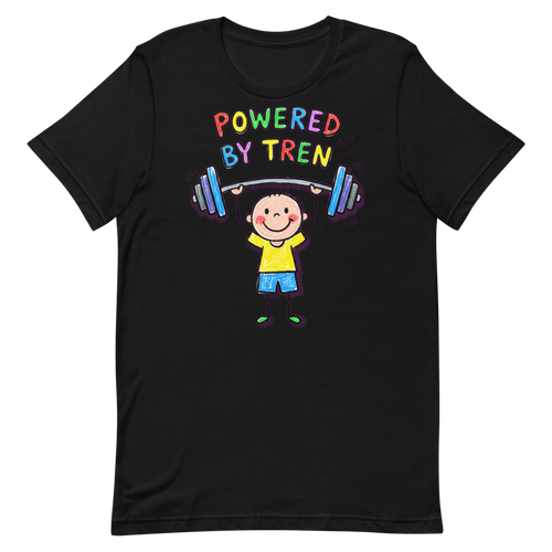 Crayon Powerhouse — Fun Gym Shirt for Lifters Who Laugh
