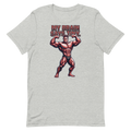 Brain Says Tiny — Funny Bodybuilder Shirt for Gym Lovers