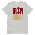 Iron Junkie — Bold Gym Shirt for Workout Warriors