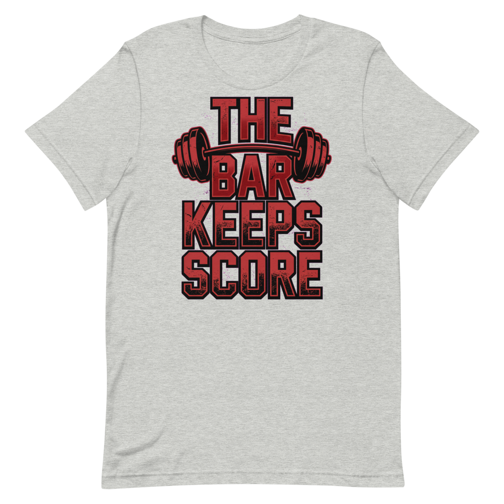 Bar Scorekeeper — Vintage Gym Shirt for Lifters & Drinkers