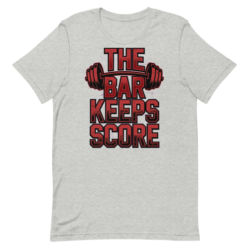 Bar Scorekeeper — Vintage Gym Shirt for Lifters & Drinkers