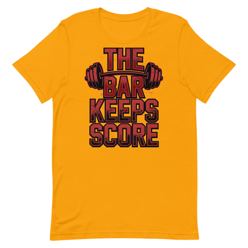 Bar Scorekeeper — Vintage Gym Shirt for Lifters & Drinkers