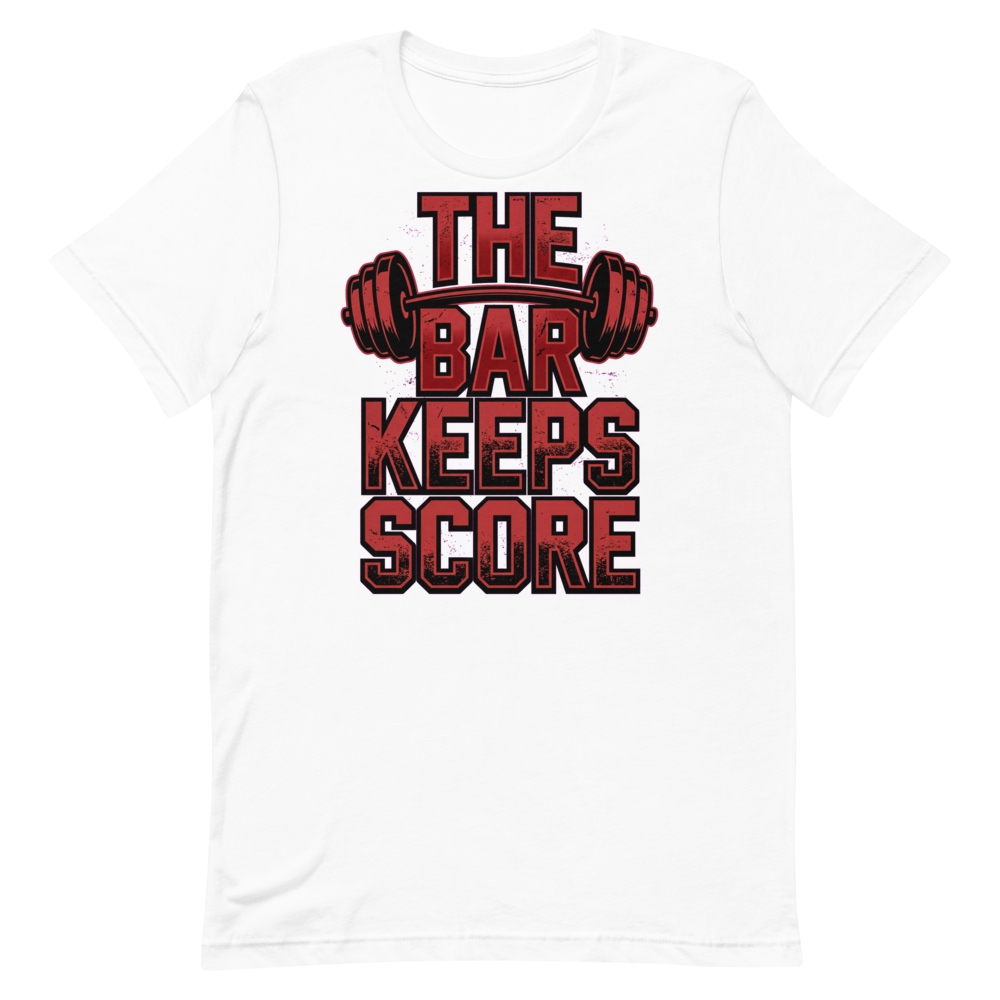 Bar Scorekeeper — Vintage Gym Shirt for Lifters & Drinkers