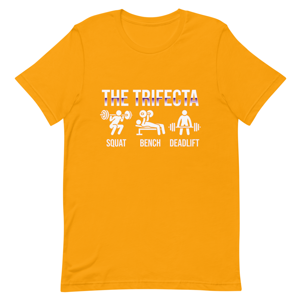 Gym Goals Unlocked — The Trifecta Shirt for Lifters