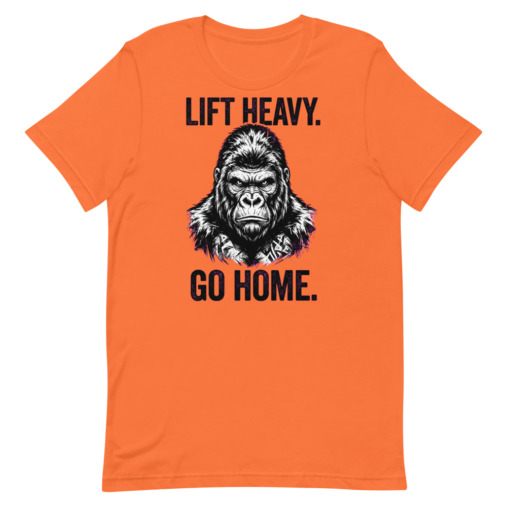 Gorilla Gains — Funny Gym Shirt for Lifters Who Mean Business