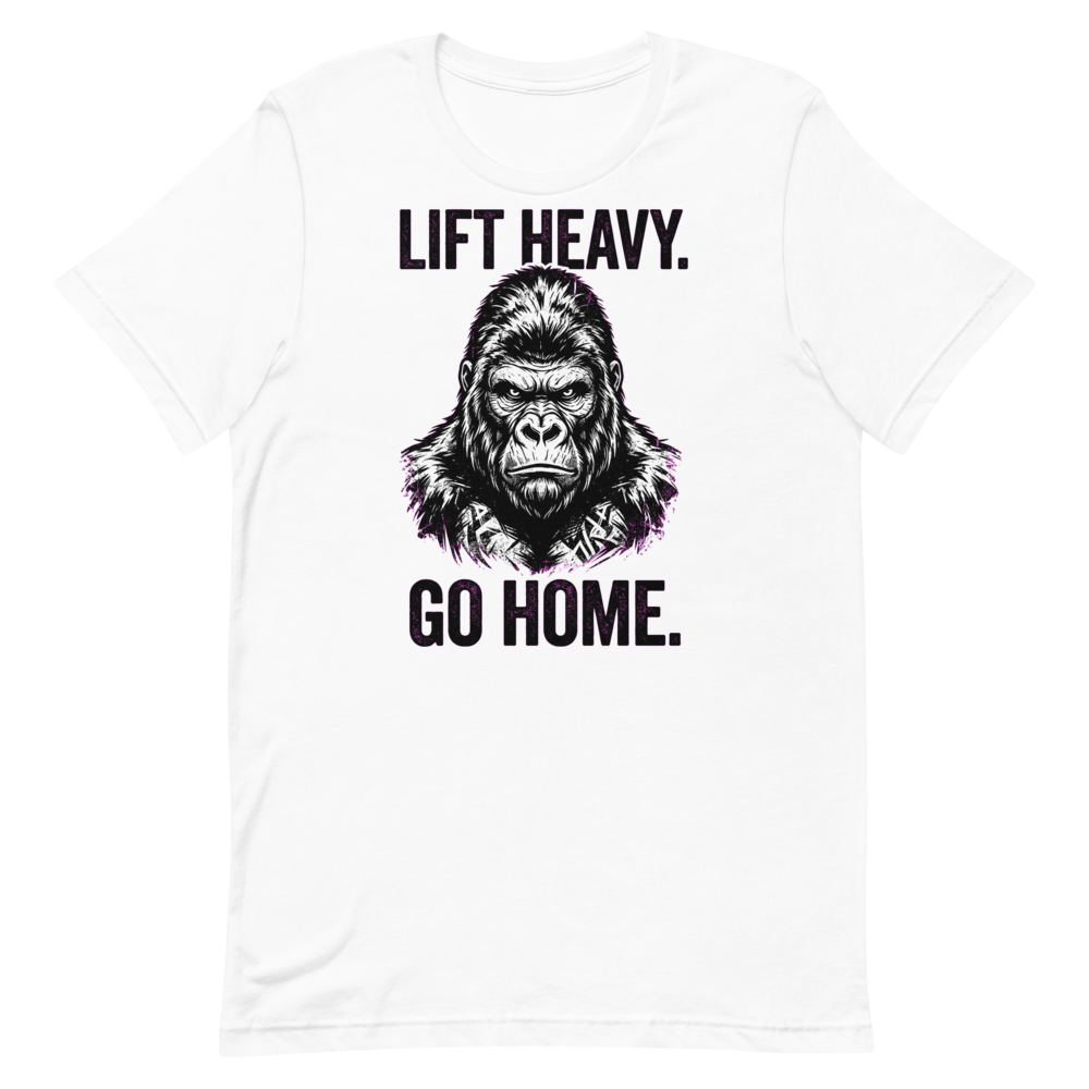 Gorilla Gains — Funny Gym Shirt for Lifters Who Mean Business
