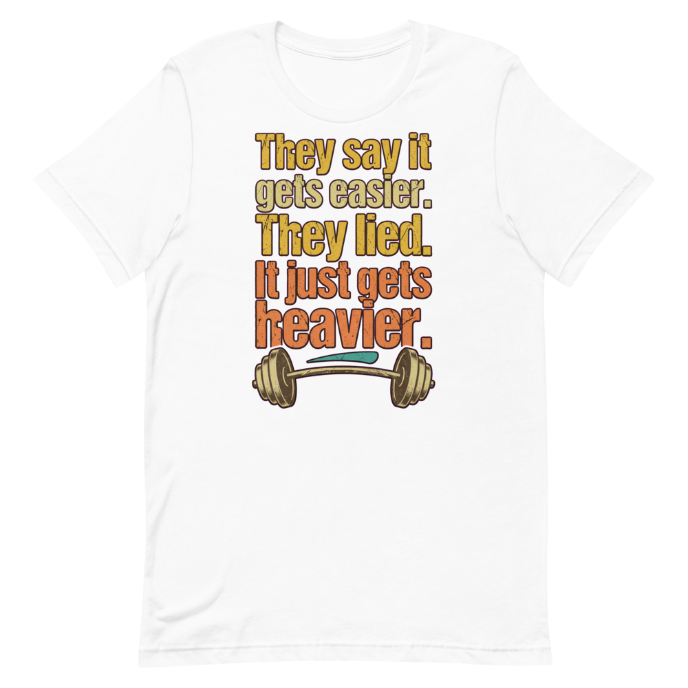Heavy Lifting Truth — Funny Gym Shirt for Lifters