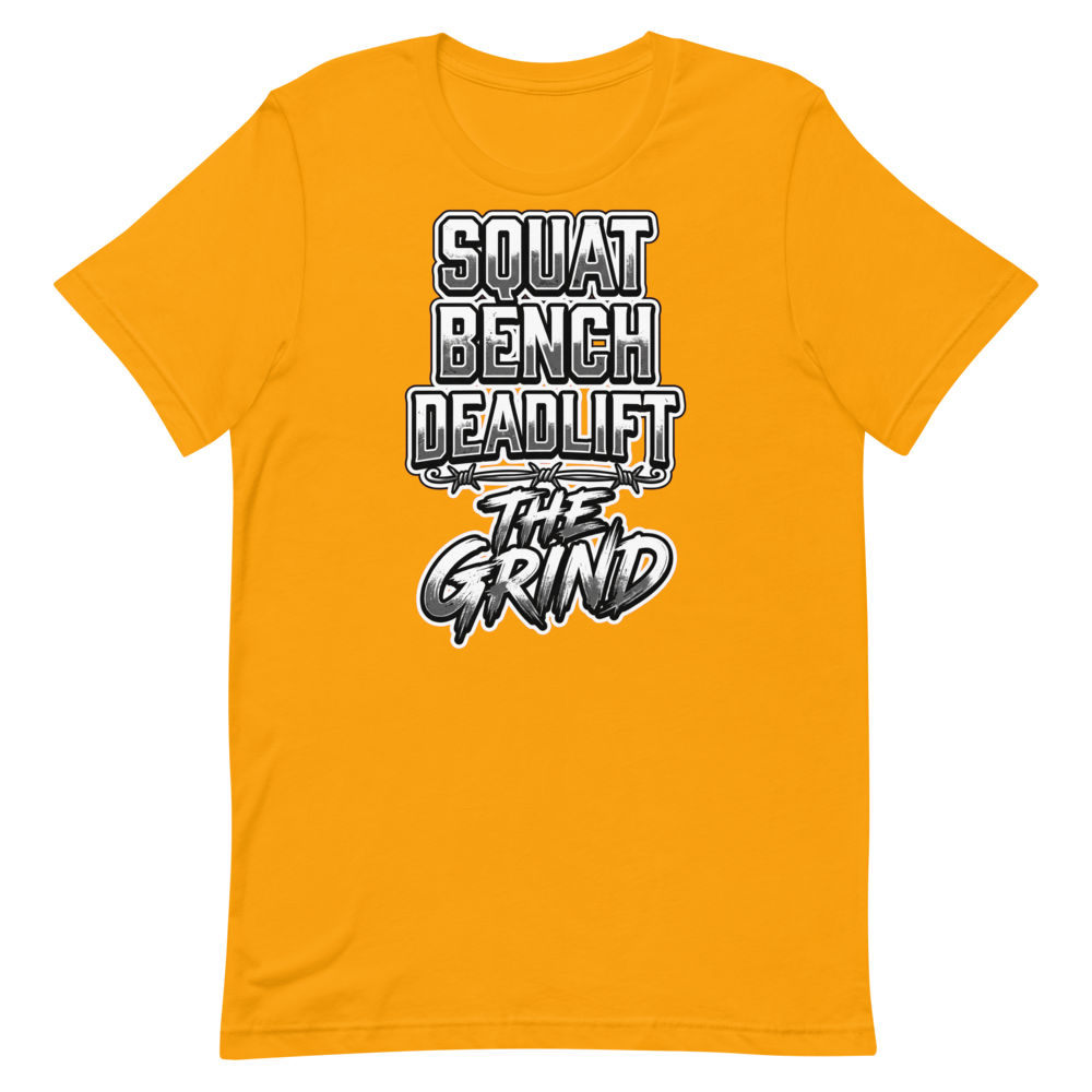 Grind Harder — Distressed Gym Tee for Serious Lifters