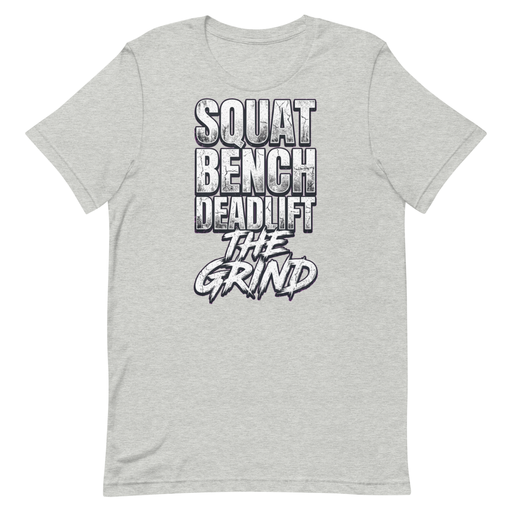 Grind Harder — Distressed Gym Shirt for Lifters