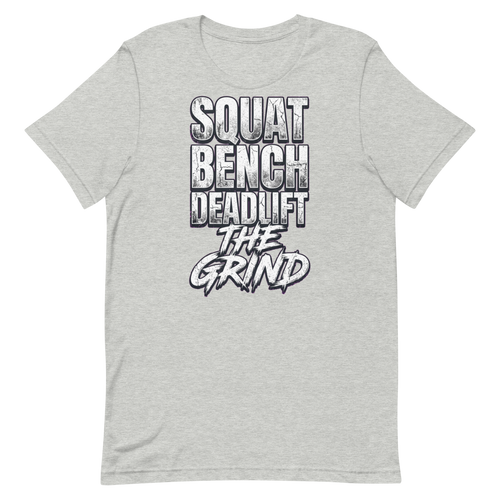 Grind Harder — Distressed Gym Shirt for Lifters