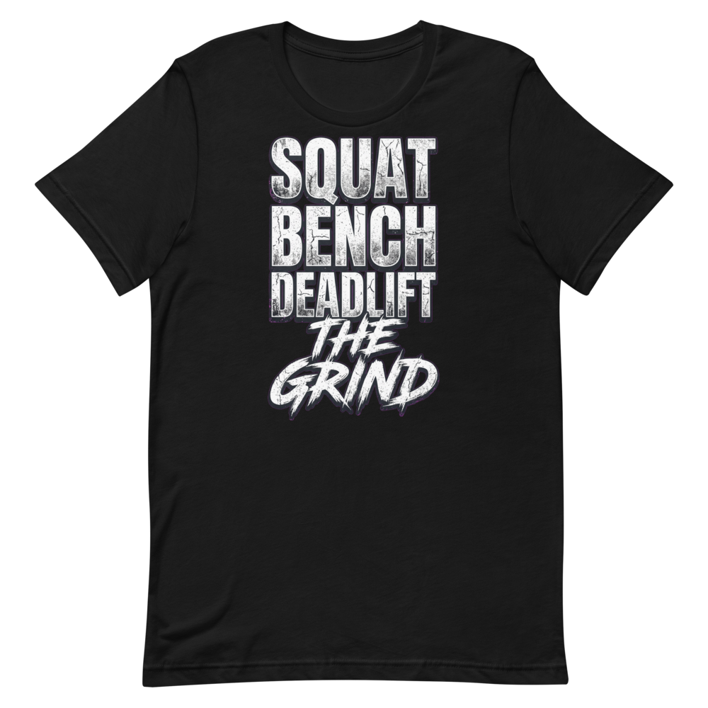 Grind Harder — Distressed Gym Shirt for Lifters
