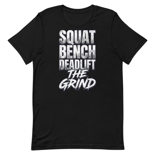 Grind Harder — Distressed Gym Shirt for Lifters