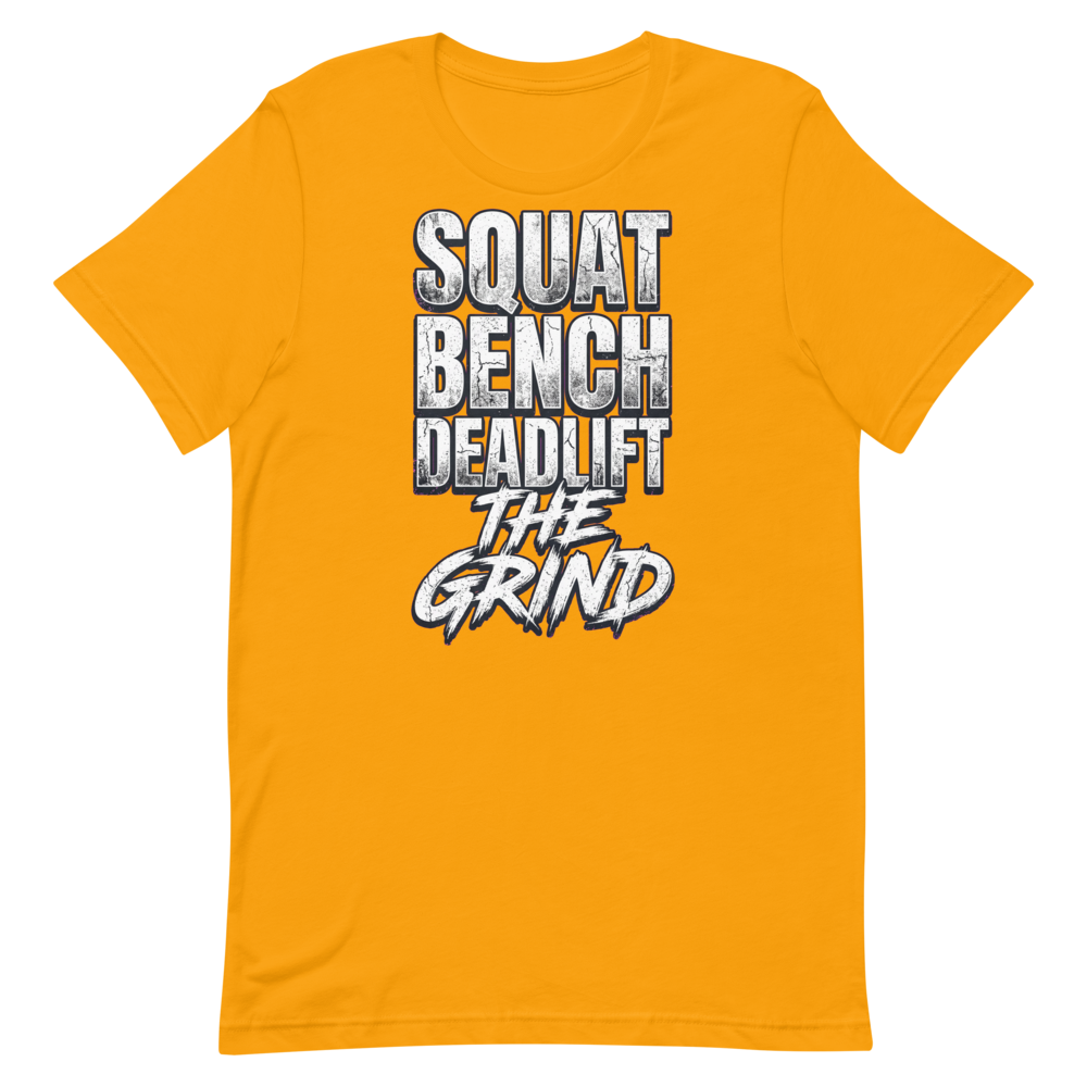 Grind Harder — Distressed Gym Shirt for Lifters
