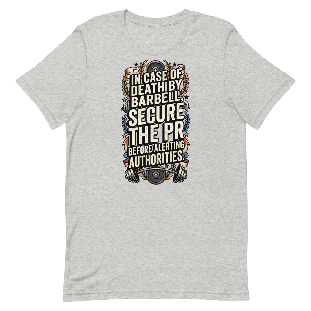 Lift Laugh Love — Hilarious Gym Shirt for Weightlifters