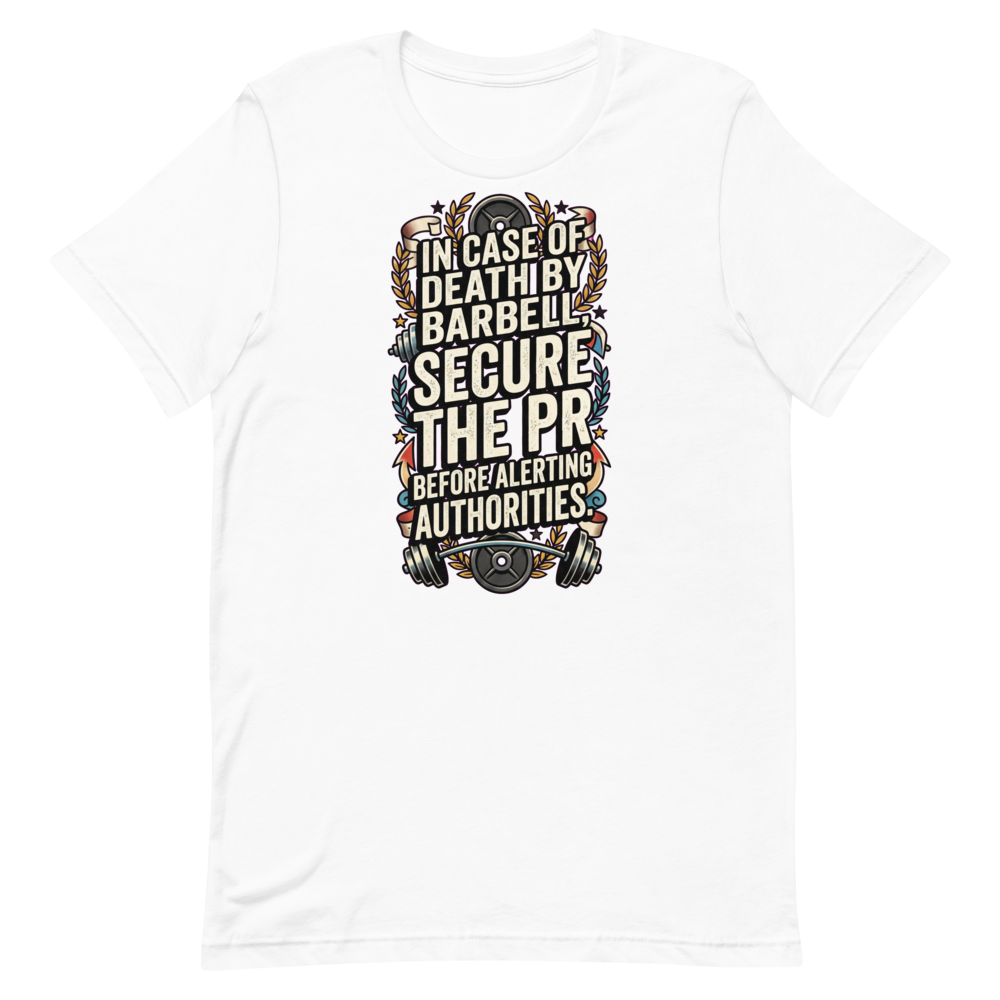 Lift Laugh Love — Hilarious Gym Shirt for Weightlifters
