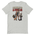 Deadlift & Cuddles — Funny Gym Shirt for Lifters and Cat Lovers