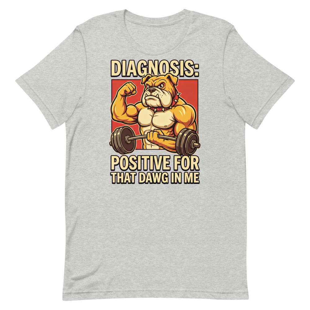 Dawg Flex Fever — Vintage Comic Shirt for Gym Lovers