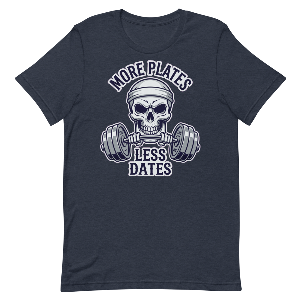 Skull Gains – Funny Gym Shirt for Lifters