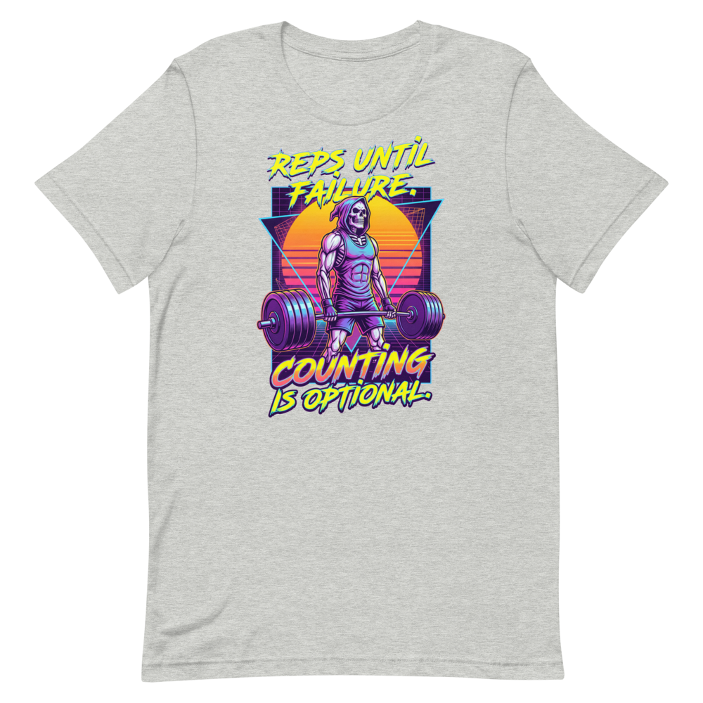 Gym Reaper Vibes — Retro 80s Shirt for Lifters