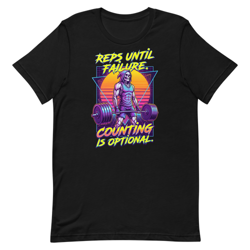 Gym Reaper Vibes — Retro 80s Shirt for Lifters