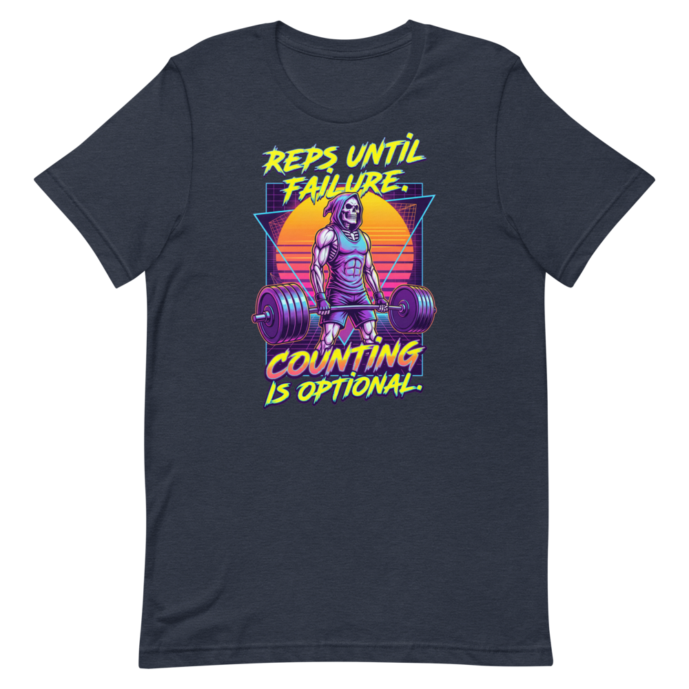 Gym Reaper Vibes — Retro 80s Shirt for Lifters
