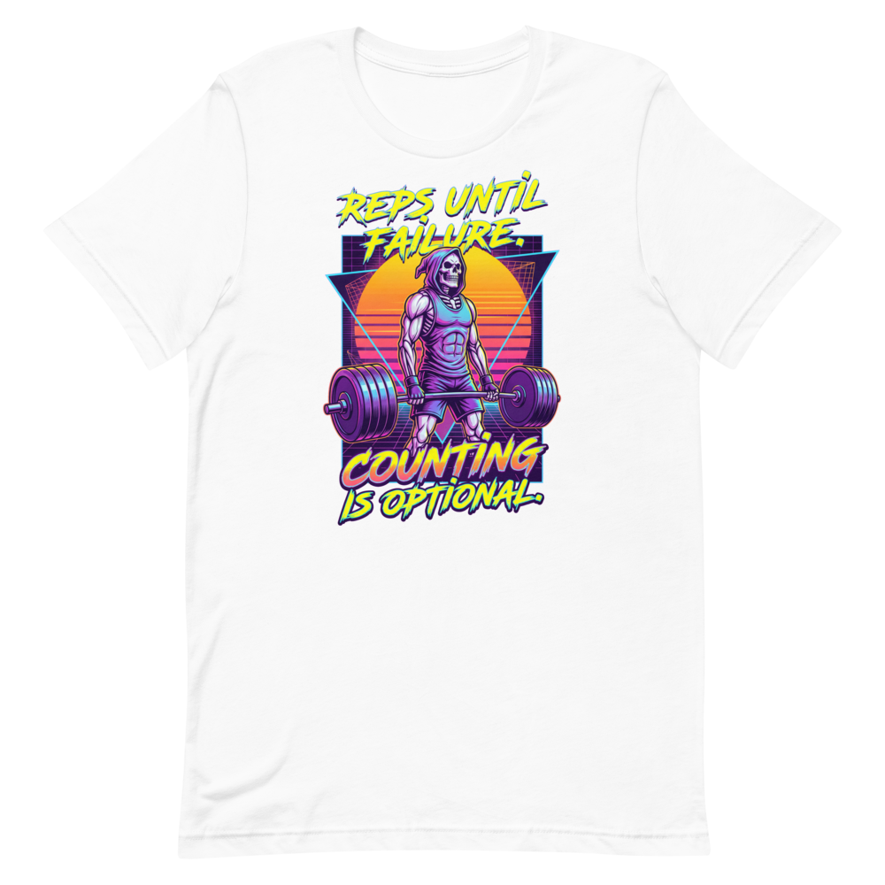 Gym Reaper Vibes — Retro 80s Shirt for Lifters