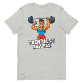 Flex Your Humor — Retro 90s Gym Shirt for Fitness Fans