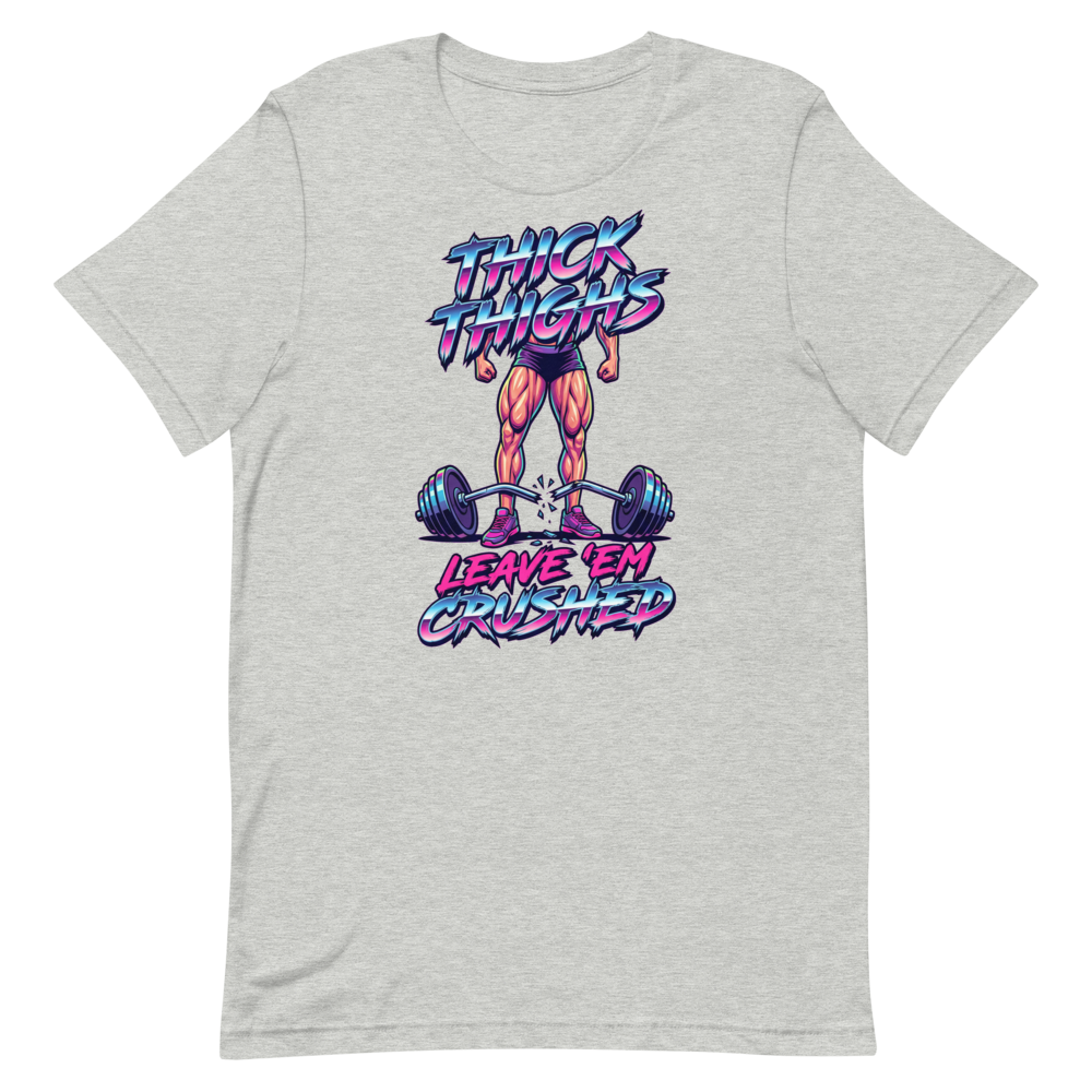 Crushin' It – Bold Gym Shirt for Strong Women
