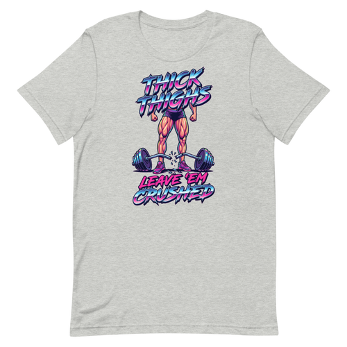 Crushin' It – Bold Gym Shirt for Strong Women